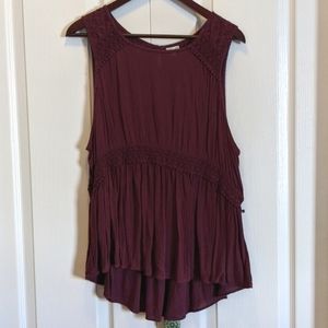 2/$20 Kismet boho sleeveless blouse
